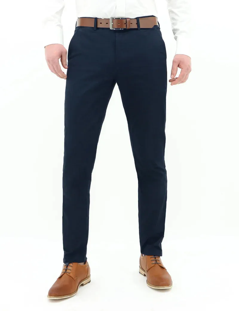 SLIM 490 CHINO NAVY