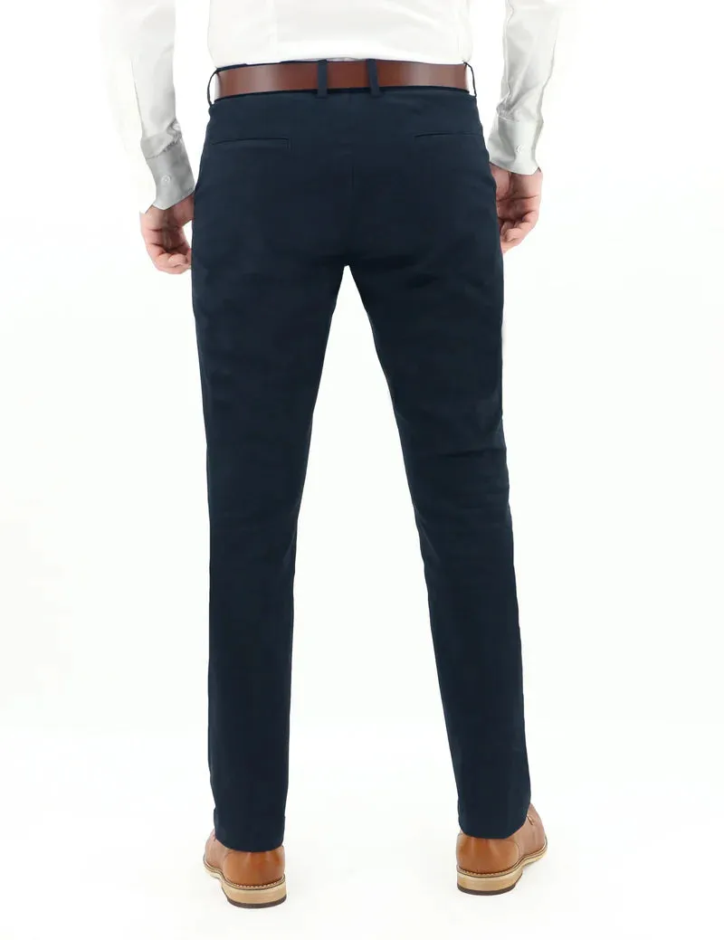 SLIM 490 CHINO NAVY