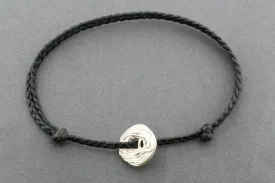 slip knot bracelet - nest - black