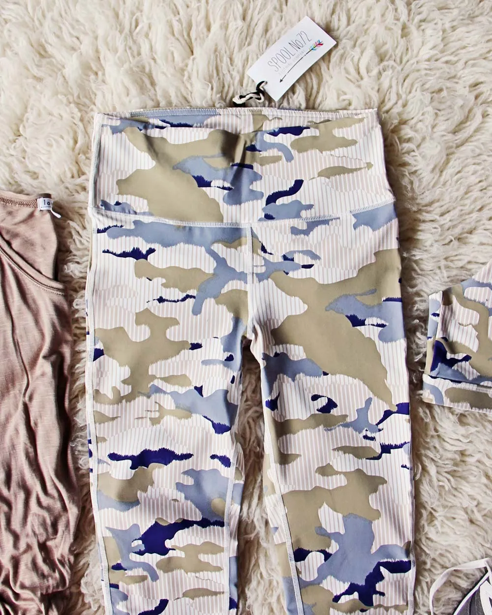 Sporty Gym Leggings in Camo