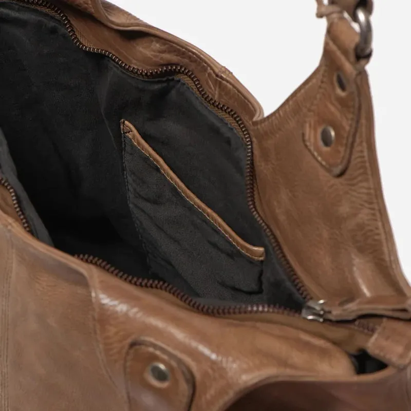 Stitch & Hide - Brunswick Bag -  Taupe