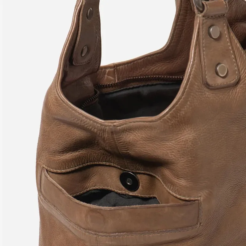 Stitch & Hide - Brunswick Bag -  Taupe