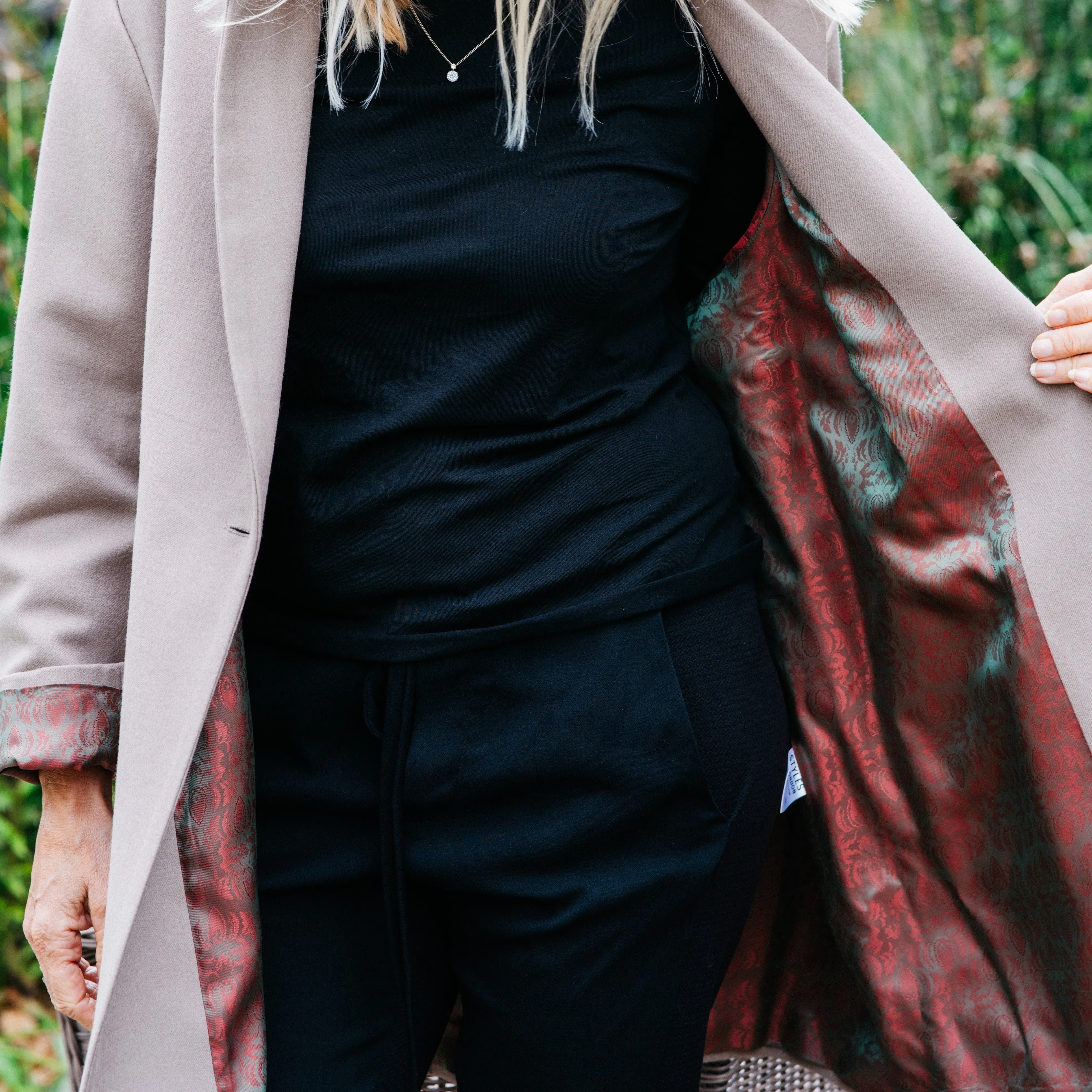 U - THE BOND STREET OVERSIZED JACKET IN SMOKY CAMEL