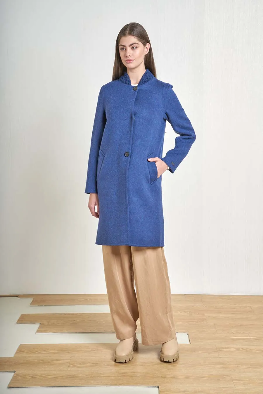 Vanadis Coat Baby Alpaca & Wool Color Astral