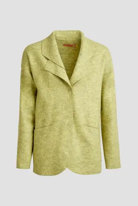 Who Coat Alpaca Color Green