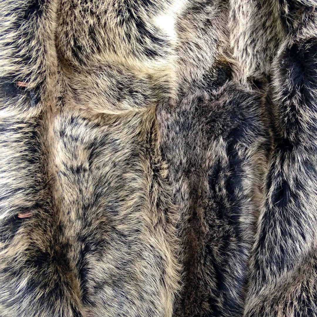 Women's Gold Brown 3/4 Length Warm Luxury Toscana Sheepskin Coat