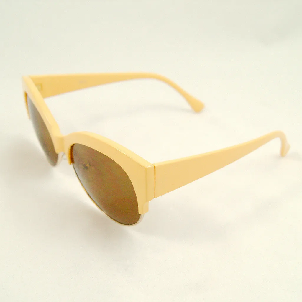 Yellow Mega Bucks Sunglasses